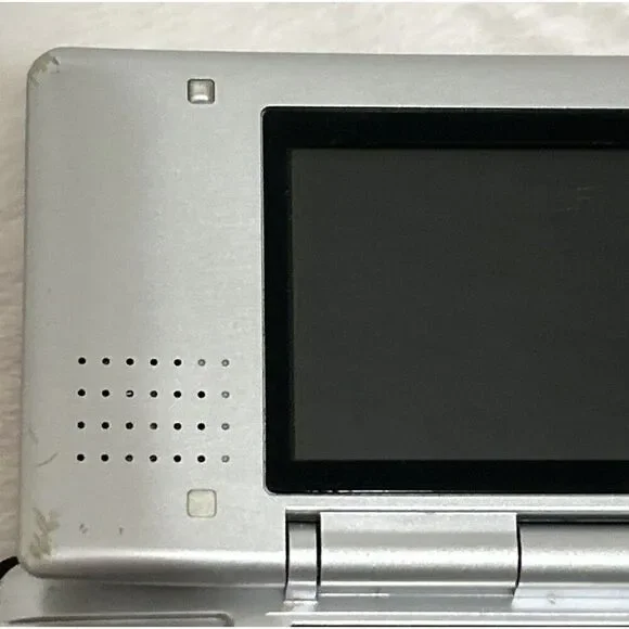 Nintendo DS NTR-001 Silver With Princess Peaches Skin with USB Charger WORKING - Picture 13 of 13